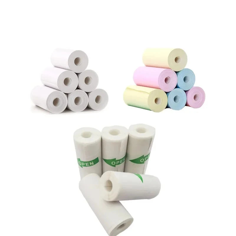 Mini Printer Paper Thermal Label Sticker