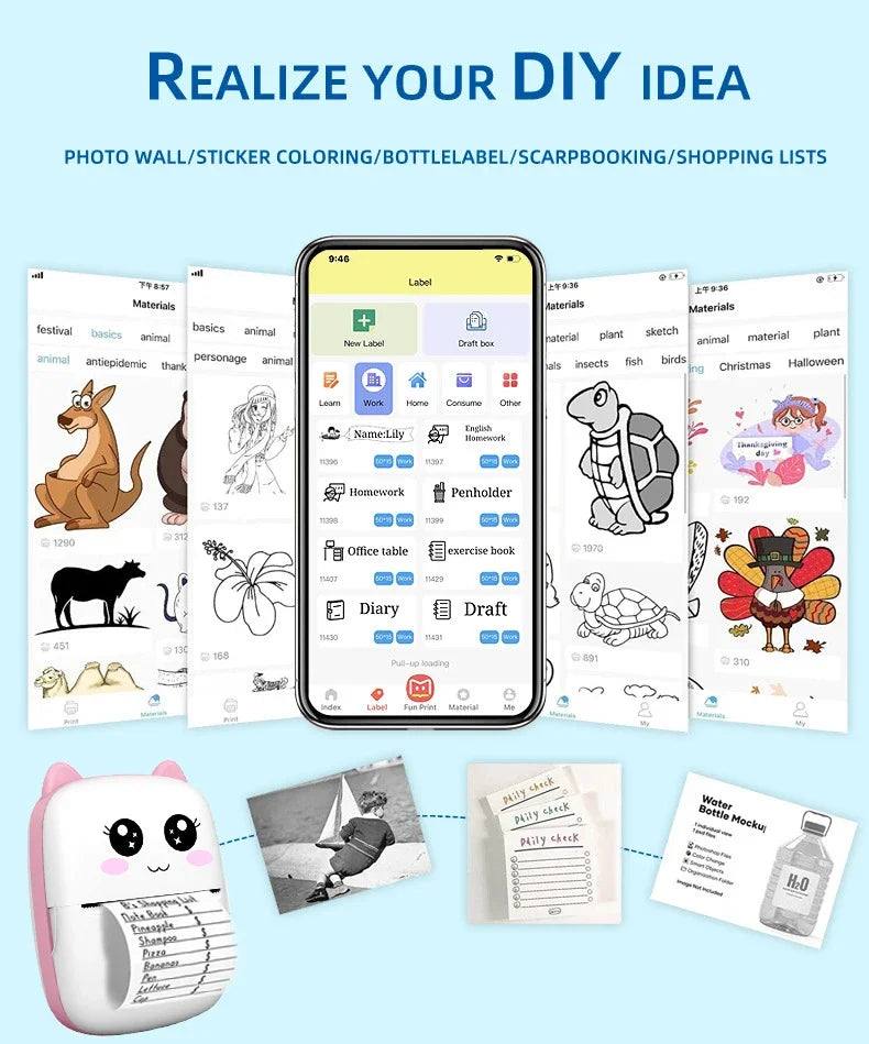 mini portable printer - The One