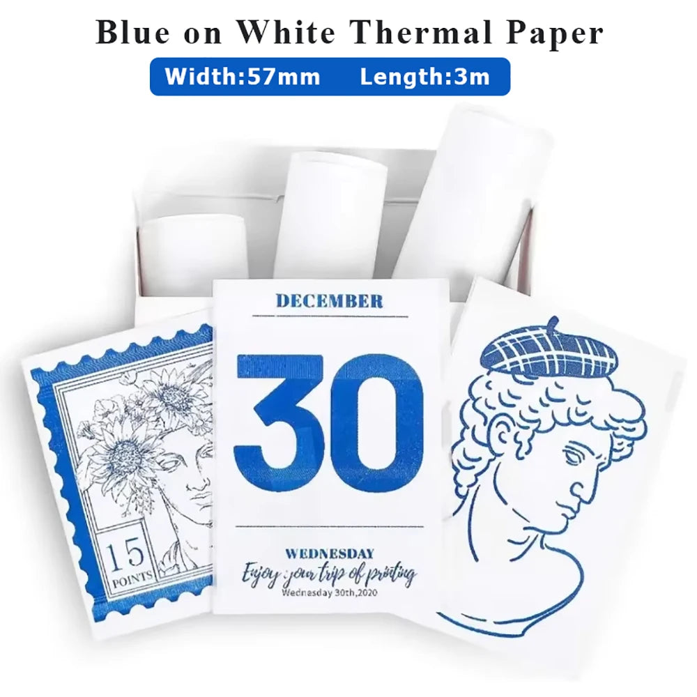 Holographic Laser Transparent Glossy Thermal Sticker Paper rolls