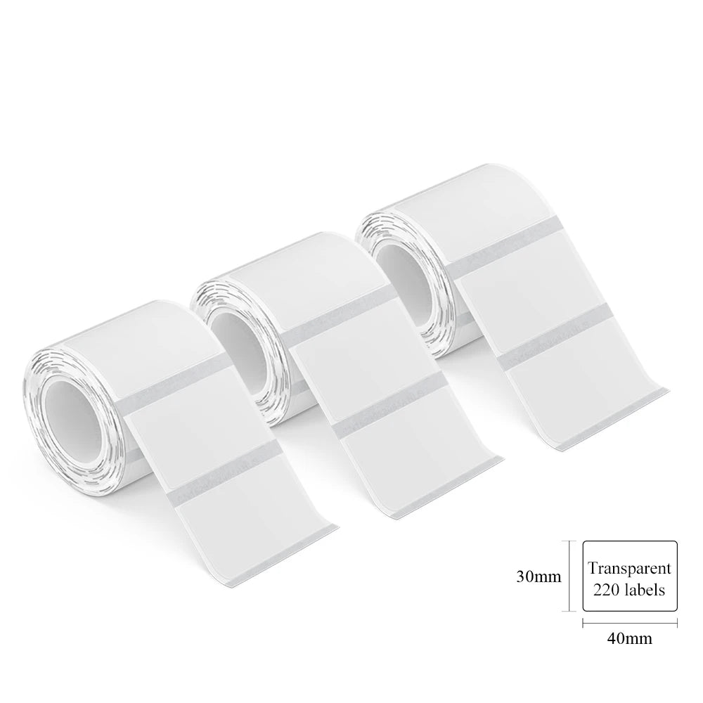 Portable Mini Printer Bluetooth Self Adhesive Sticker Labeller