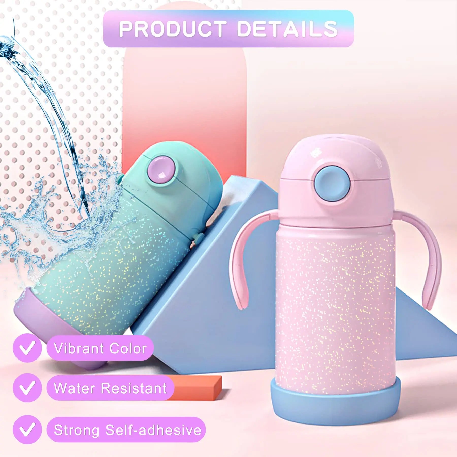 Clear Holographic Transparent Self-Adhesive Thermal Paper Rolls