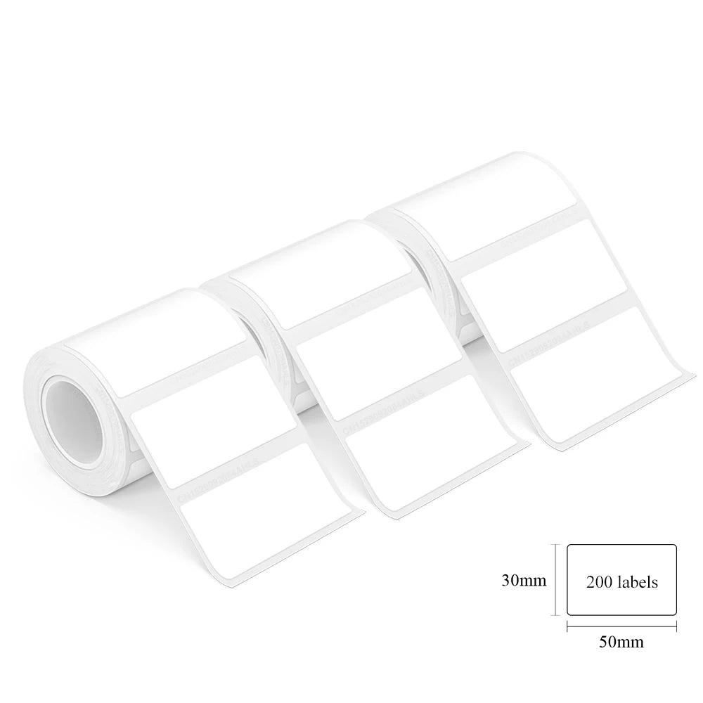 Portable Mini Printer Bluetooth Self Adhesive Sticker Labeller