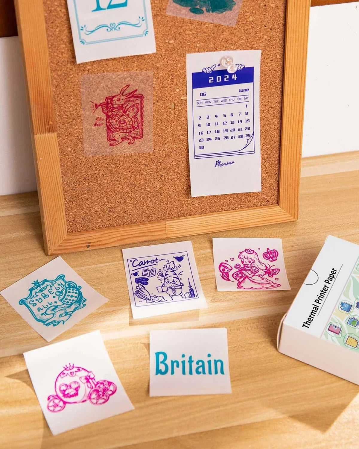 Holographic Laser Transparent Glossy Thermal Sticker Paper rolls