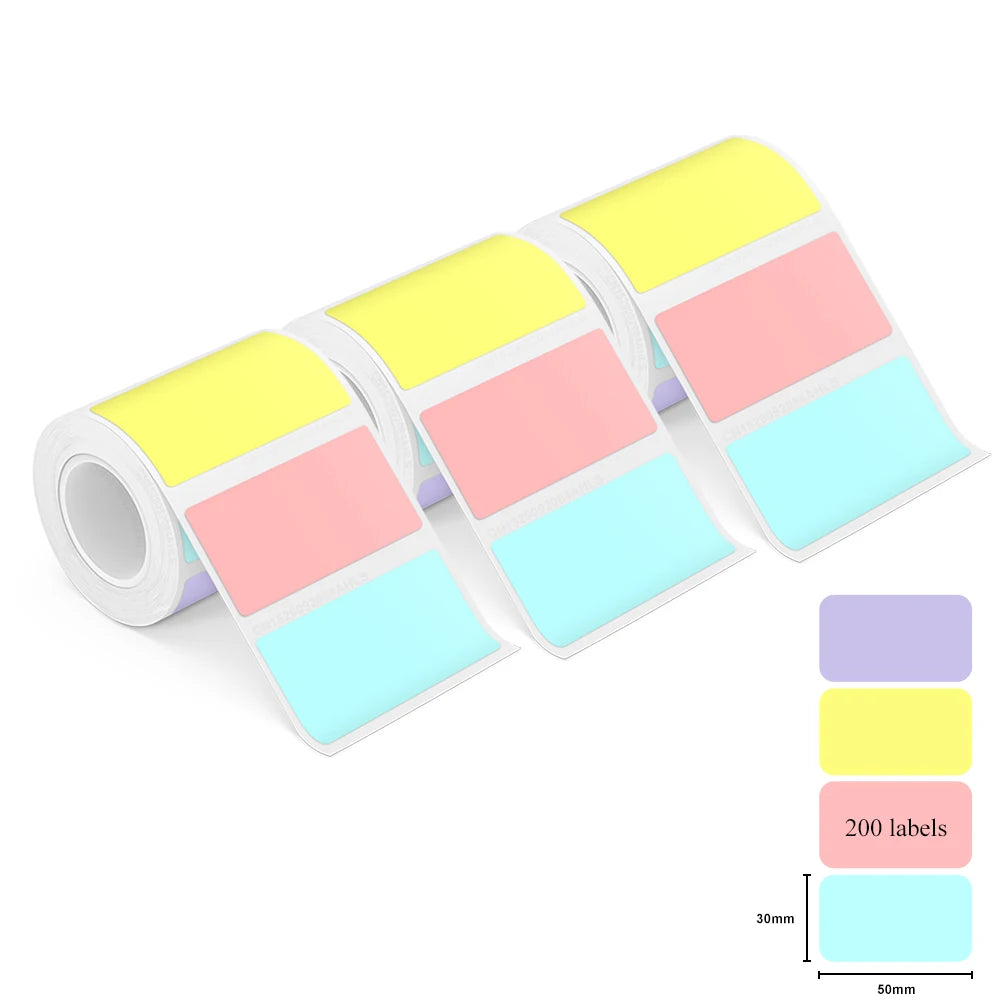 Portable Mini Printer Bluetooth Self Adhesive Sticker Labeller