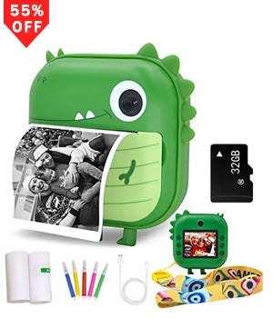 Mini Portable Thermal Printing Sticker Wireless Inkless Mini Printer